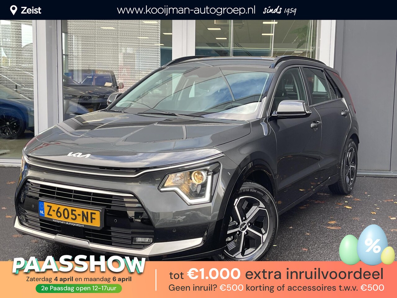 Kia Niro - 1.6 GDi Hybrid DynamicLine | Trekhaak | Climate controle | Cruise control adaptieve | Navi - AutoWereld.nl