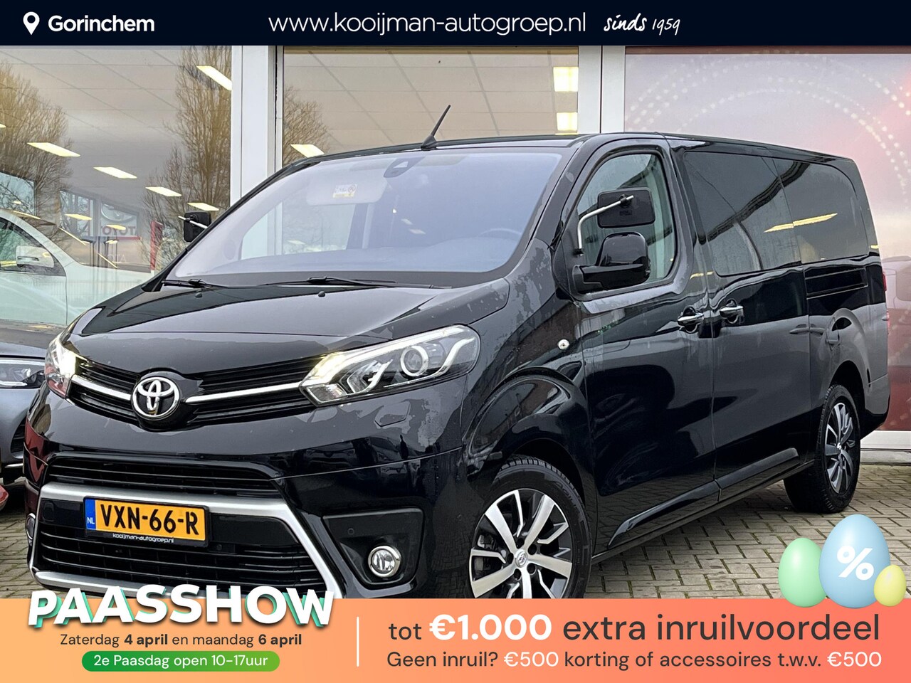 Toyota PROACE Long Worker - 2.0 D-4D Dynamic DC Verso | 1e Eigenaar | BTW | Trekhaak | Glazendak | 10 Jaar Garantie | - AutoWereld.nl