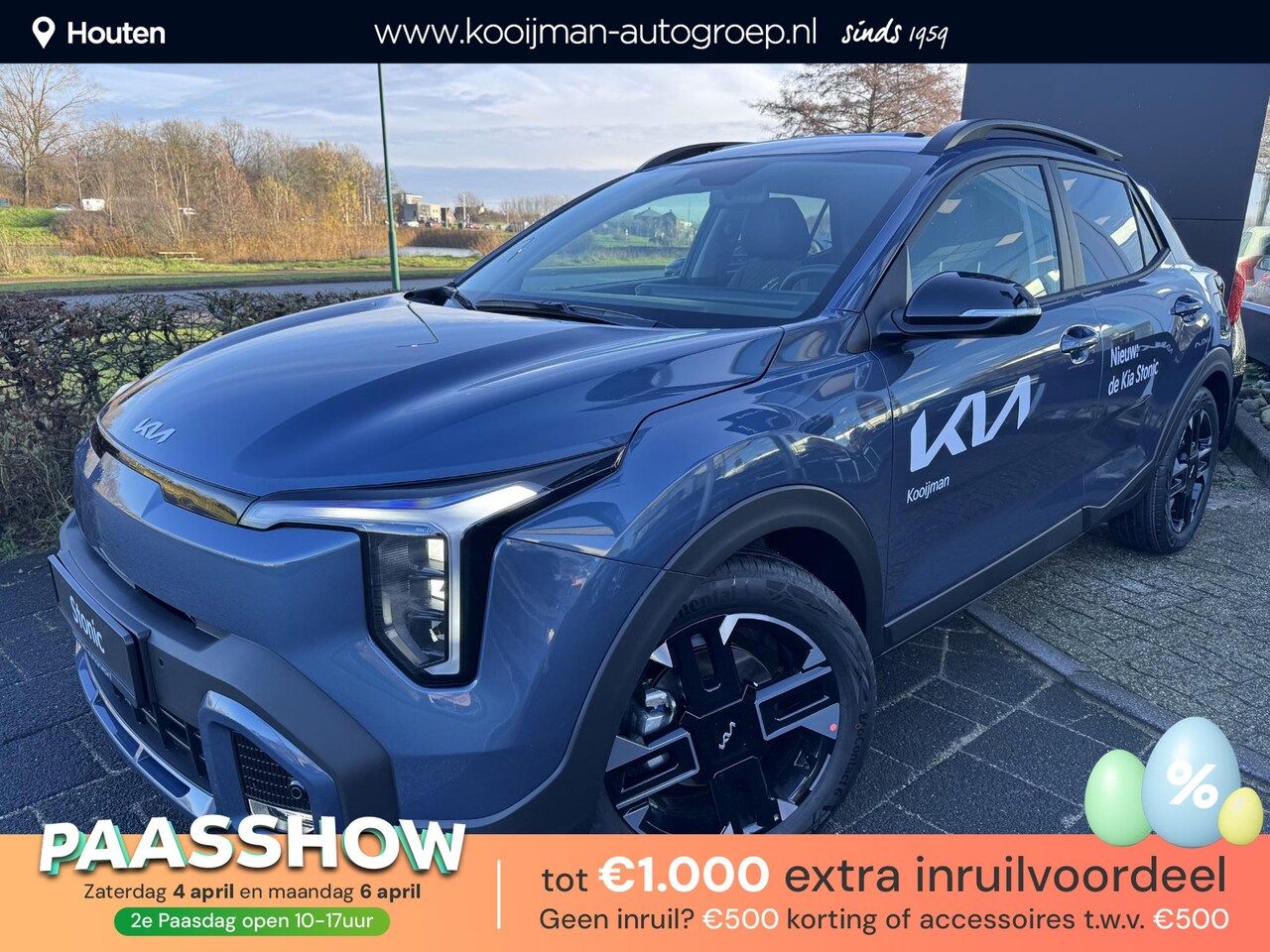 Kia Stonic - 1.0 T-GDi MHEV GT-Line Demo Korting!, Schuif/Kanteldak, Dodehoek, Stoel/Stuurverwarming, E - AutoWereld.nl