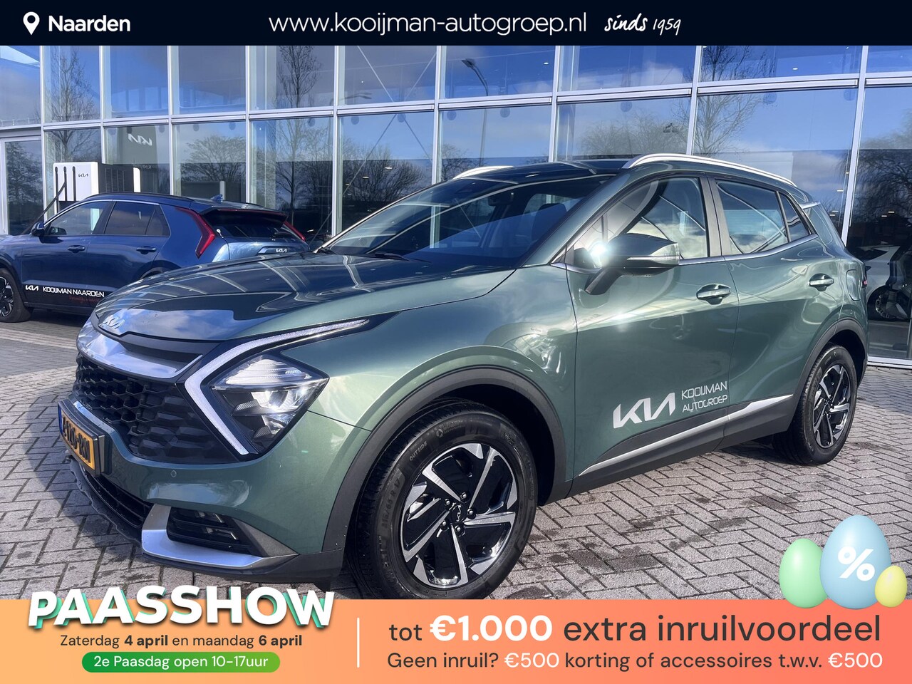 Kia Sportage - 1.6 T-GDi HEV DynamicLine DEMO VOORDEEL!!  Bel ons voor een scherpe offerte!! - AutoWereld.nl