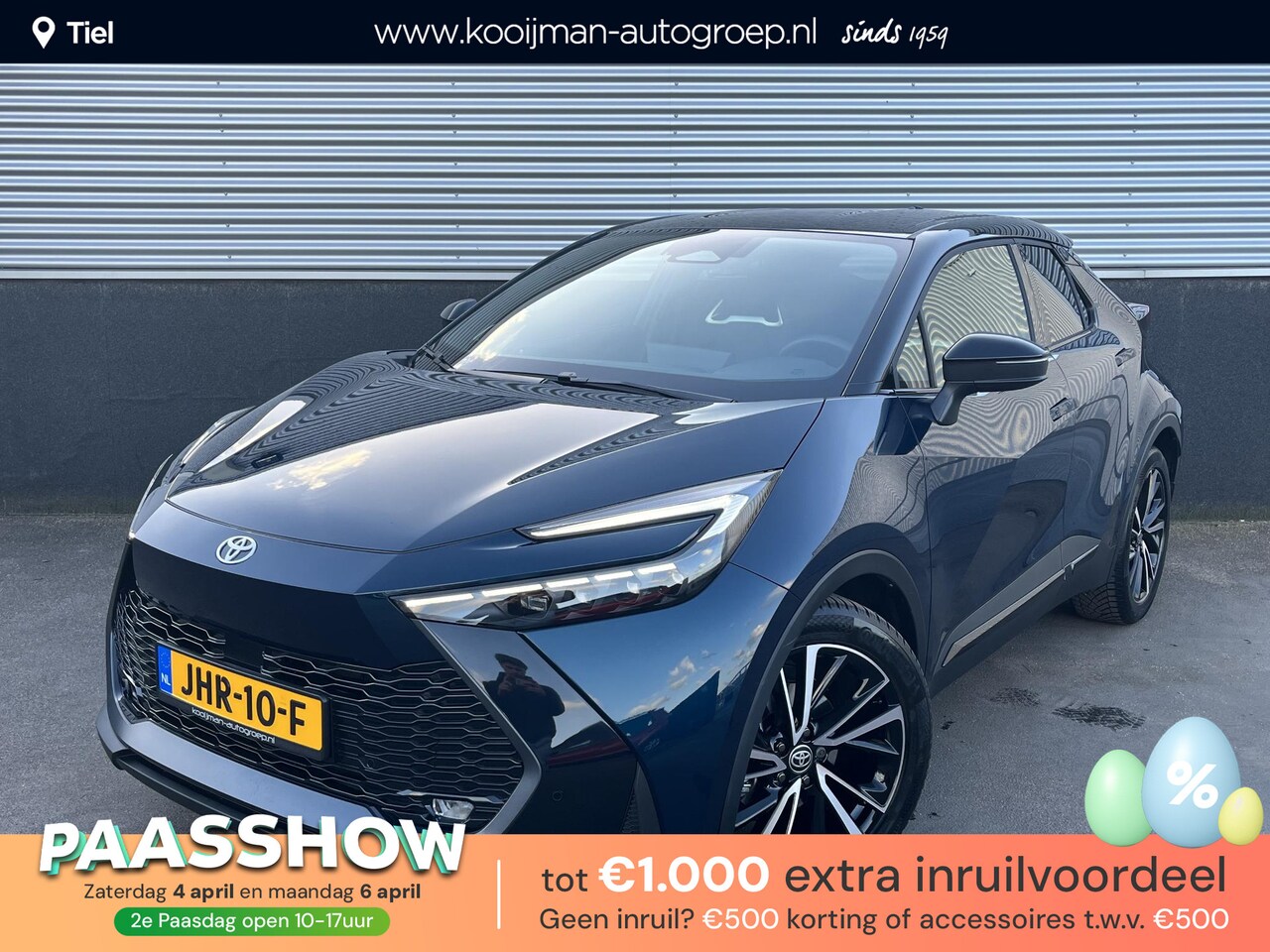 Toyota C-HR - 1.8 Hybrid 140 Executive Auto vol luxe met zeer lage KM stand! Dodehoekdetectie, camera, c - AutoWereld.nl
