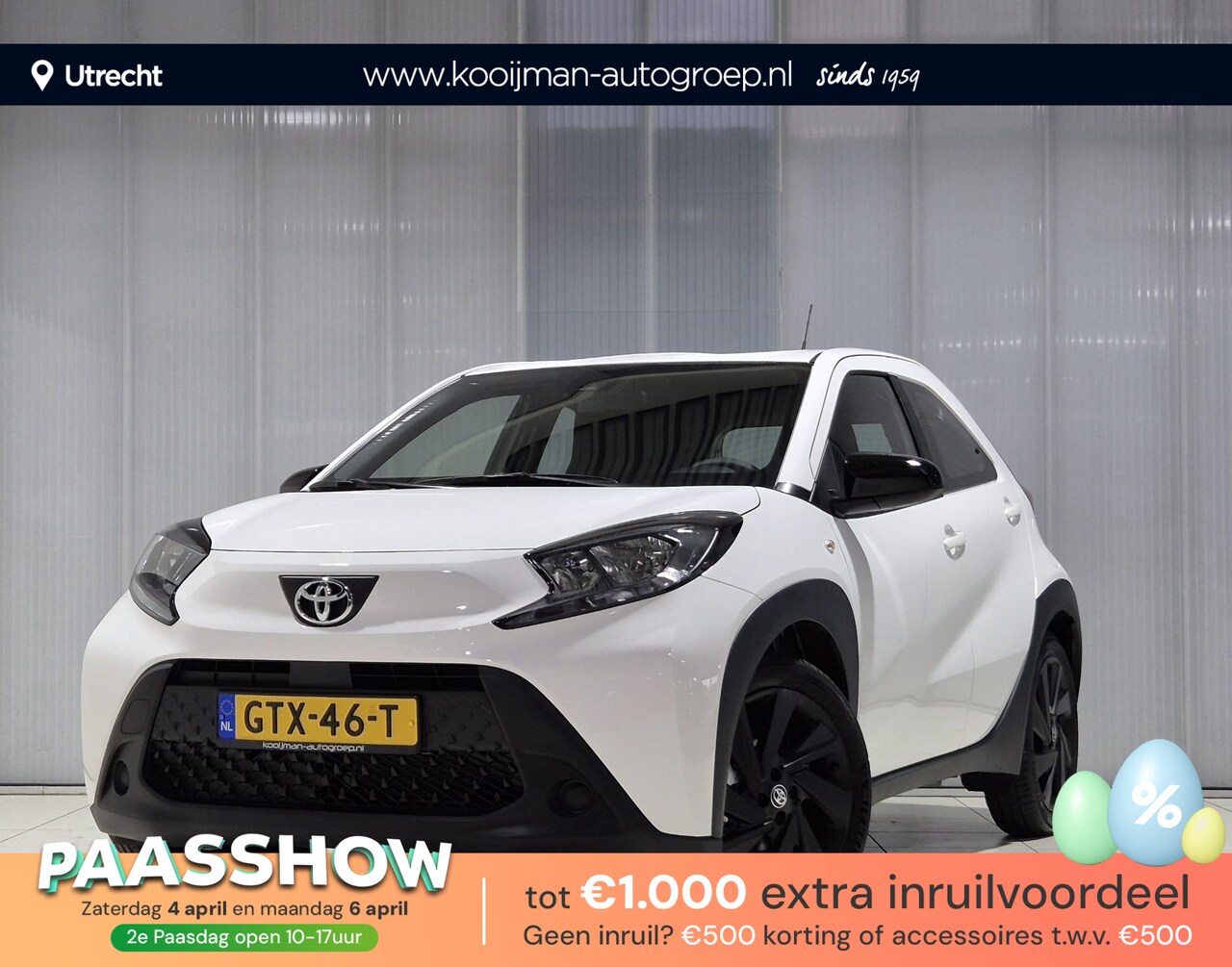 Toyota Aygo X - 1.0 VVT-i MT Play | 18'' LM Velgen  | Apple carplay/anroid auto | - AutoWereld.nl