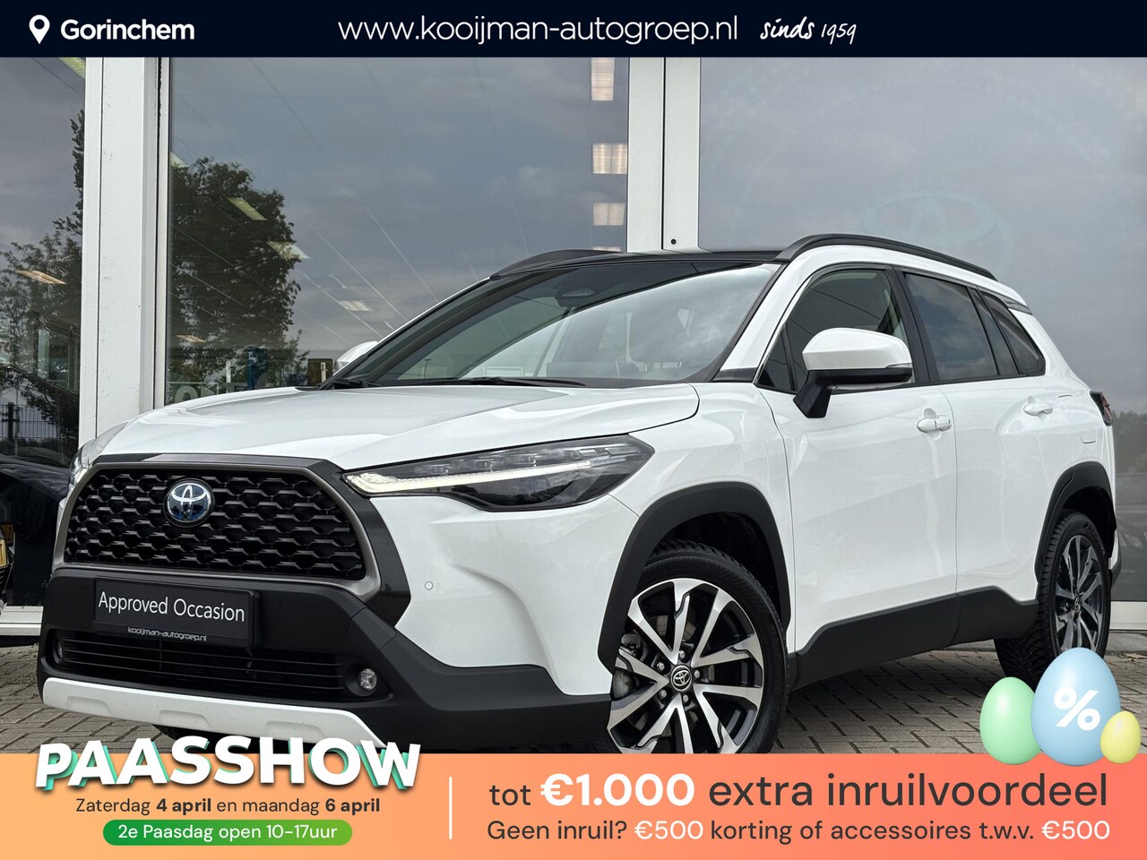 Toyota Corolla Cross - Hybrid 1.8 Style + Premium Pack II | Panoramadak | Half leder | Blindspot | Stoelverwarmin - AutoWereld.nl