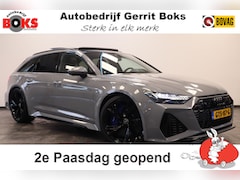 Audi A6 Avant - RS 6 TFSI Quattro Keramisch Leder Panoramadak 4WS Nardo B&O 2e Paasdag geopend van 12.00 t