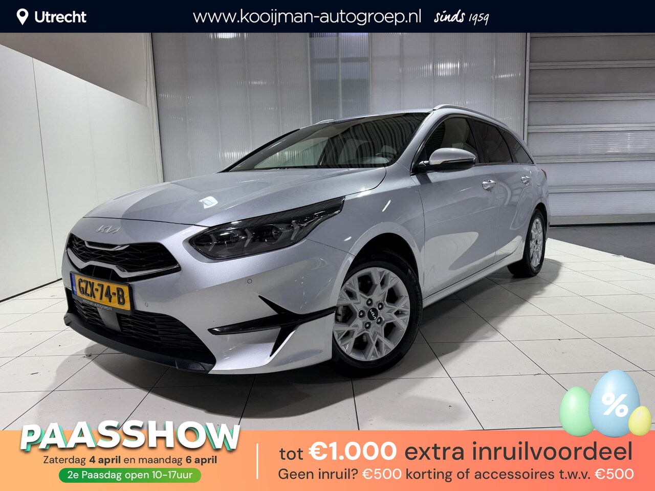 Kia Cee'd Sportswagon - Ceed 1.5 T-GDi DynamicPlusLine Stoel en Stuur verwarming, Apple Carplay/Android Auto, Navi - AutoWereld.nl