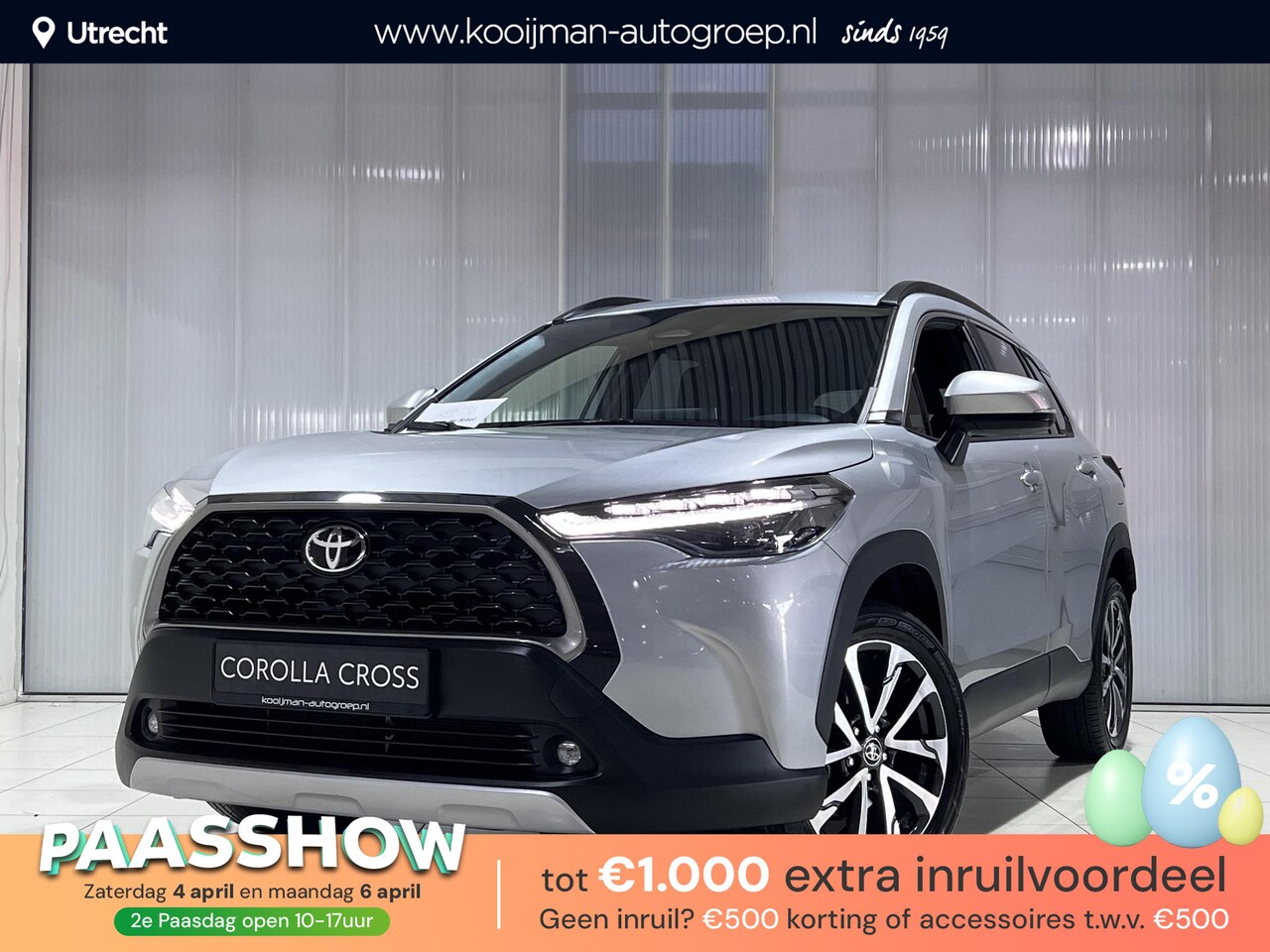 Toyota Corolla Cross - Hybrid 140 Dynamic Adaptieve cruise control, navigatie Apple CarPlay/Android Auto, draadlo - AutoWereld.nl