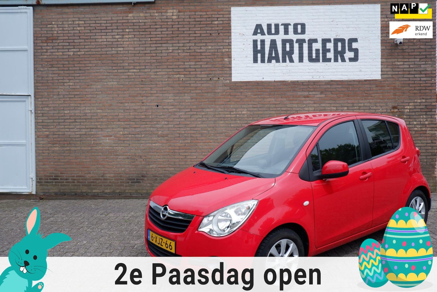 Opel Agila - 1.2 Berlin apk tot 1 april 2027. - AutoWereld.nl