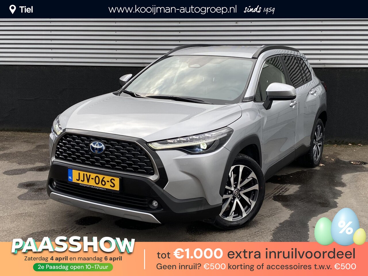 Toyota Corolla Cross - Hybrid 200 Dynamic Navigatie Apple CarPlay/Android Auto, keyless, achteruitrij camera, dra - AutoWereld.nl