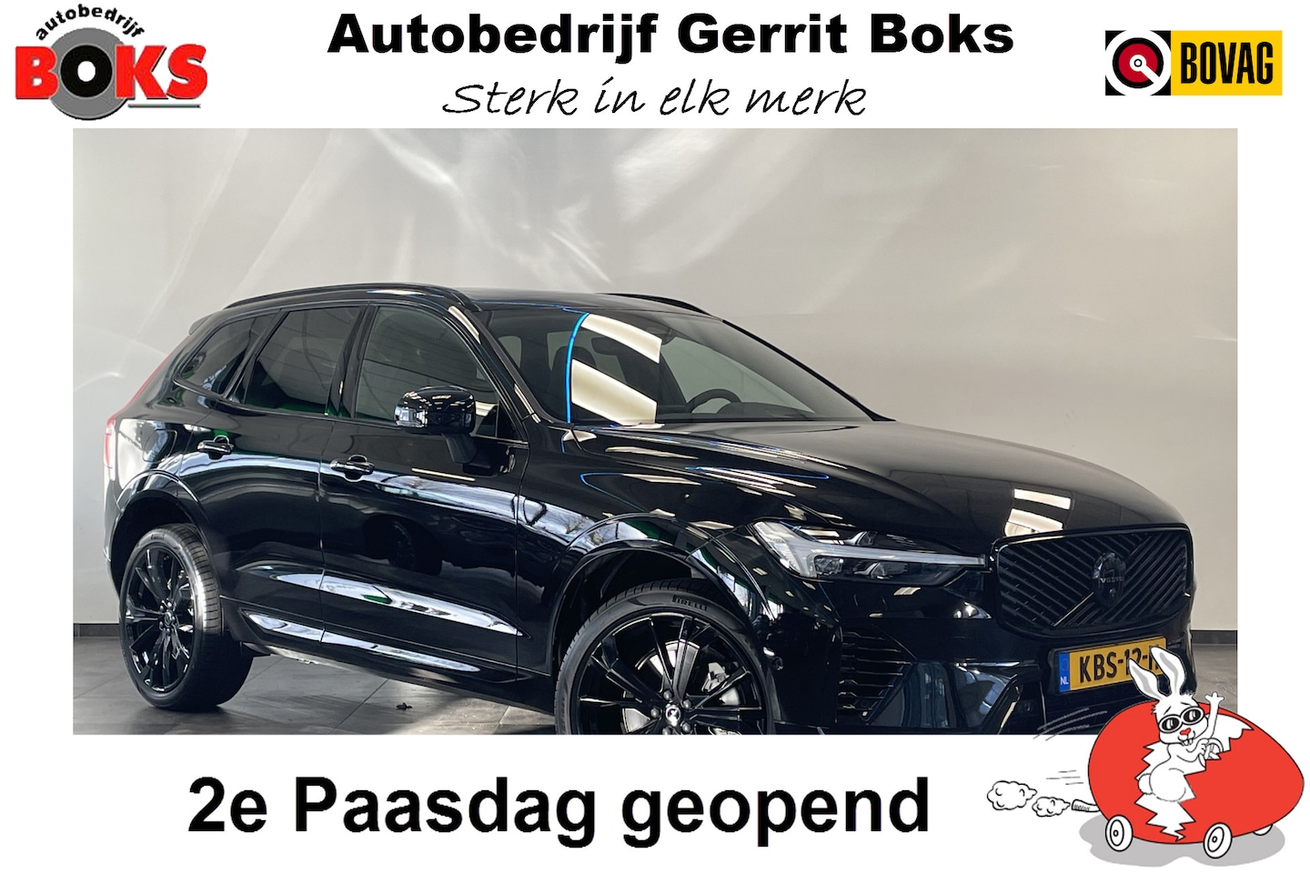 Volvo XC60 - 2.0 T8 Plug-in hybrid AWD Ultra Black Edition Luchtvering Harman & Kardon ! 2e Paasdag geo - AutoWereld.nl