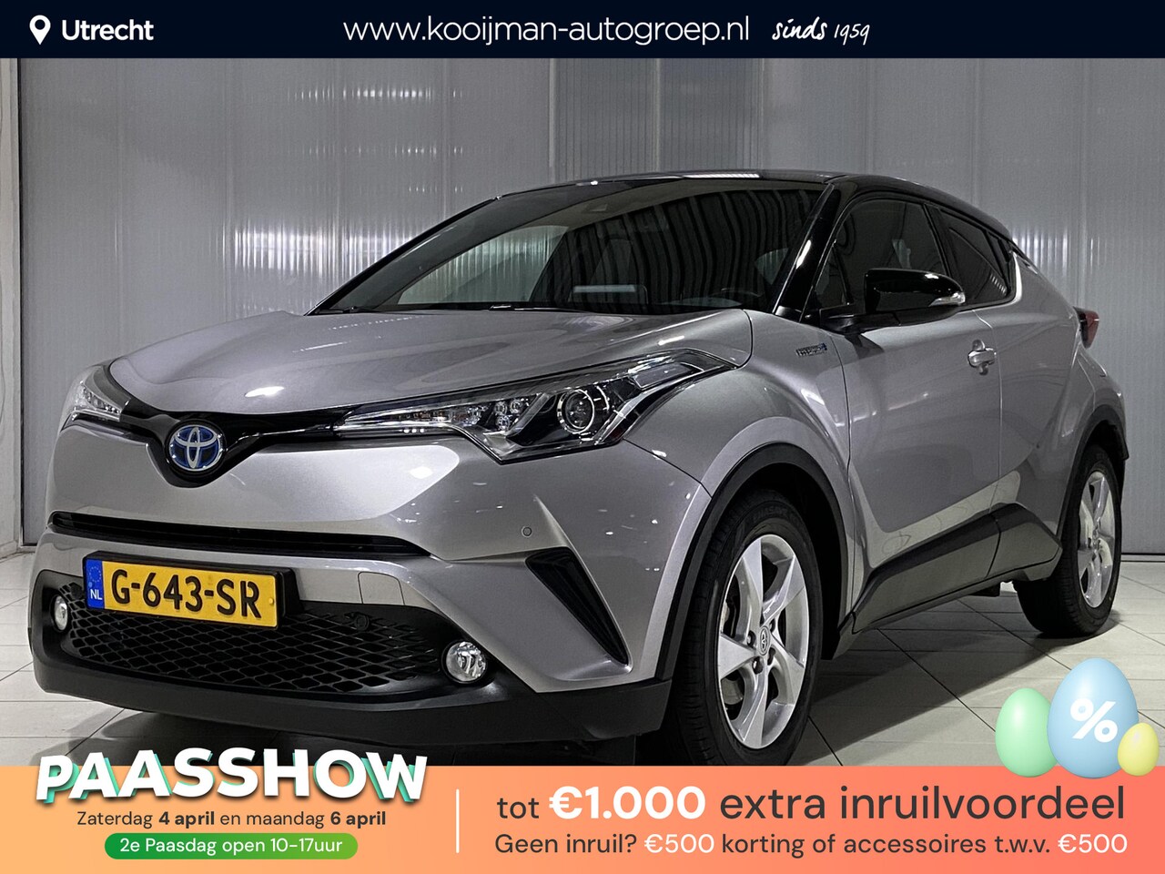 Toyota C-HR - 1.8 Hybrid Style Navi | Toyota garantie tot 2029! - AutoWereld.nl