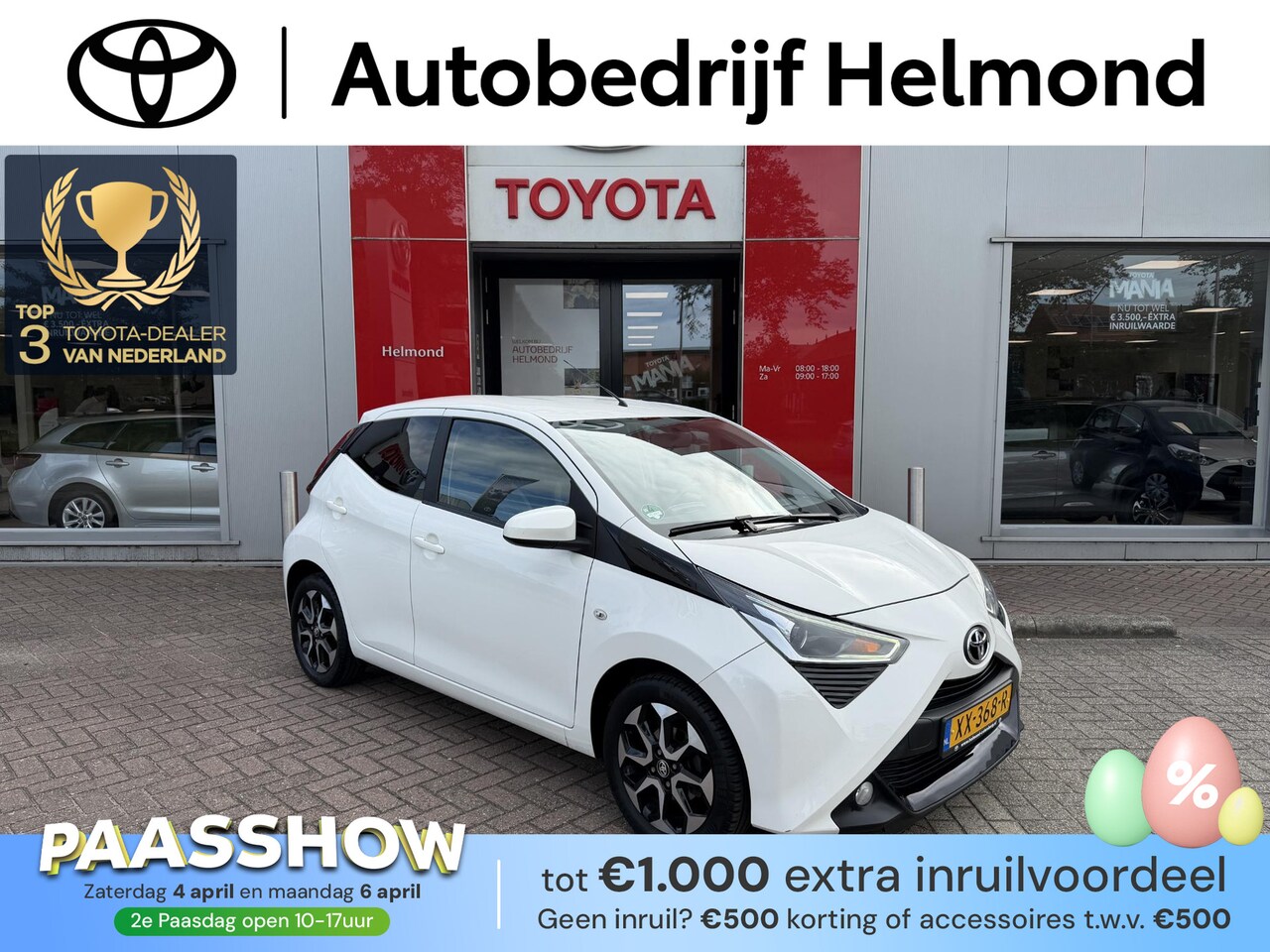 Toyota Aygo - 1.0 VVT-i x-joy Automaat | Navigatie Apple Carplay/Android auto | Climate control | Nederl - AutoWereld.nl