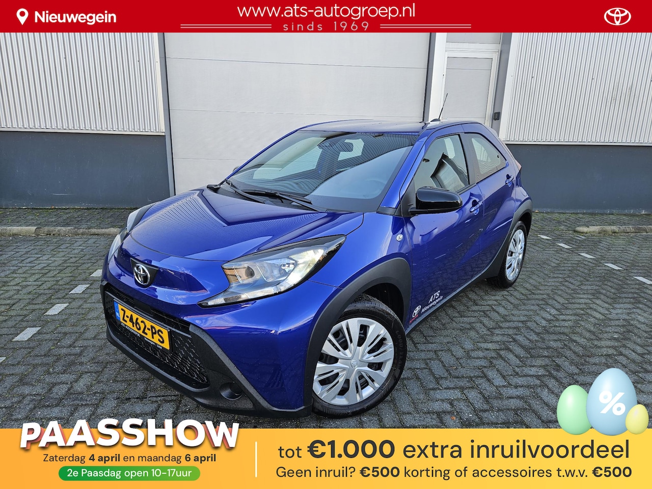 Toyota Aygo X - 1.0 VVT-i S-CVT Play Automaat | Garantie t/m 05/2034 of 200.000km | Achteruitrijcamera | A - AutoWereld.nl