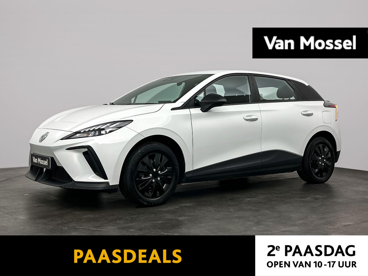 MG MG4 - Standard 51 kWh | 1e-Eigenaar | Black & White | CarPlay | Led Koplampen | Parkeersensoren - AutoWereld.nl