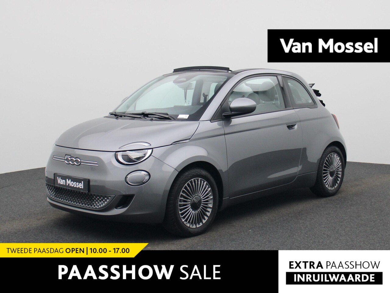Fiat 500 C - 500e 42 kWh Icon AUTOMAAT | NAVIGATIE | LMV | PDC | APPLE CARPLAY | DAB | STOELVERWARMING - AutoWereld.nl