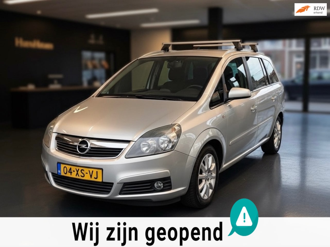 Opel Zafira - 1.8 Cosmo-7 persoons-airco-elek ramen-distributie vervangen - AutoWereld.nl