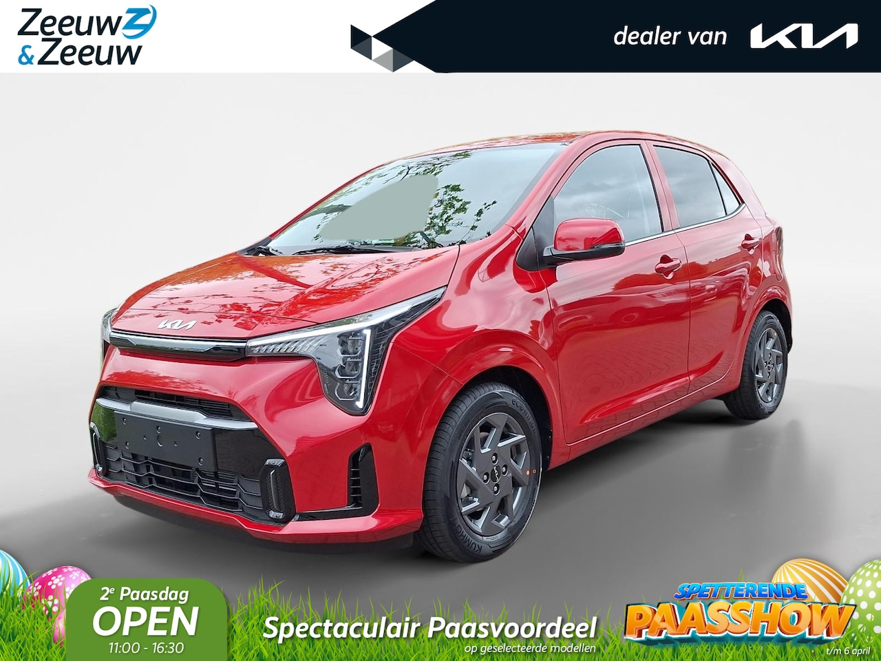 Kia Picanto - 1.0 GDi DynamicPlusLine | Elektrisch inklapbare buitenspiegels | 14" lichtmetalen velgen | - AutoWereld.nl