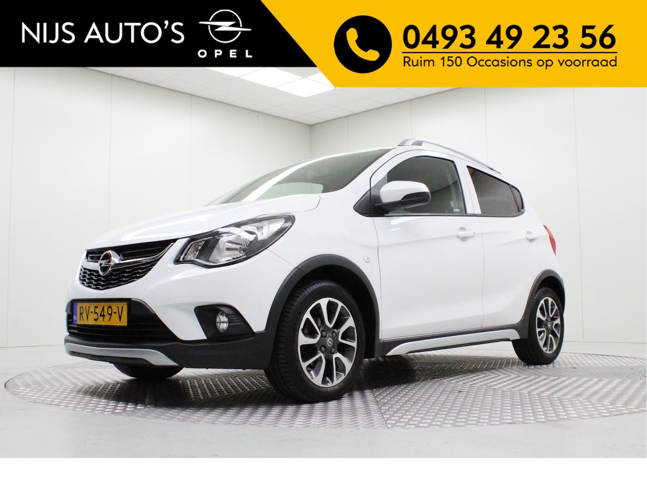 Opel Karl - 1.0 Rocks Online Edition | Automaat | Airco / Cruise / Carplay / Bluetooth - AutoWereld.nl