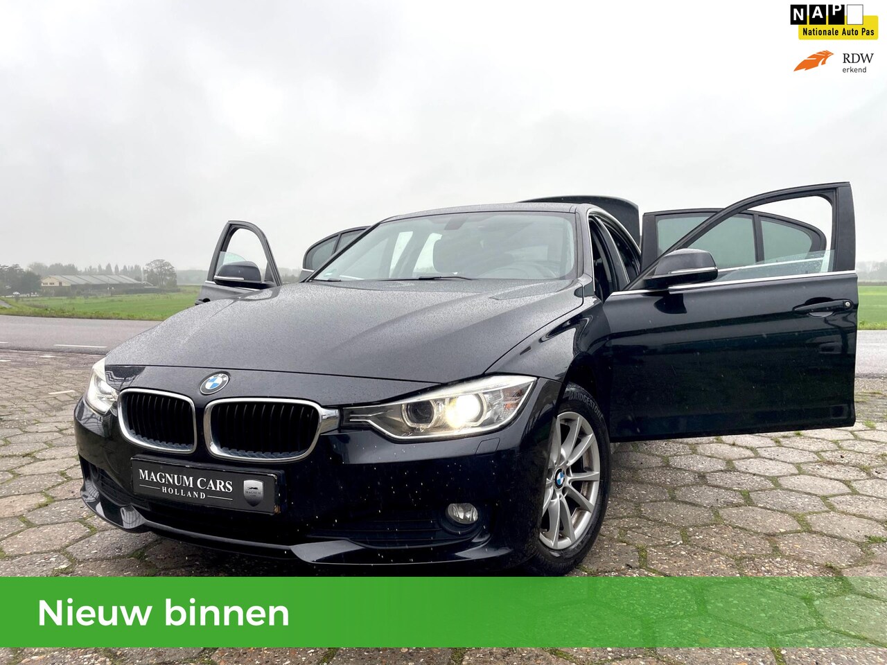 BMW 3-serie - 316i NAP 5D AUTOMAAT XENON VERL. NAVI SCHERM NW APK VELGEN - AutoWereld.nl