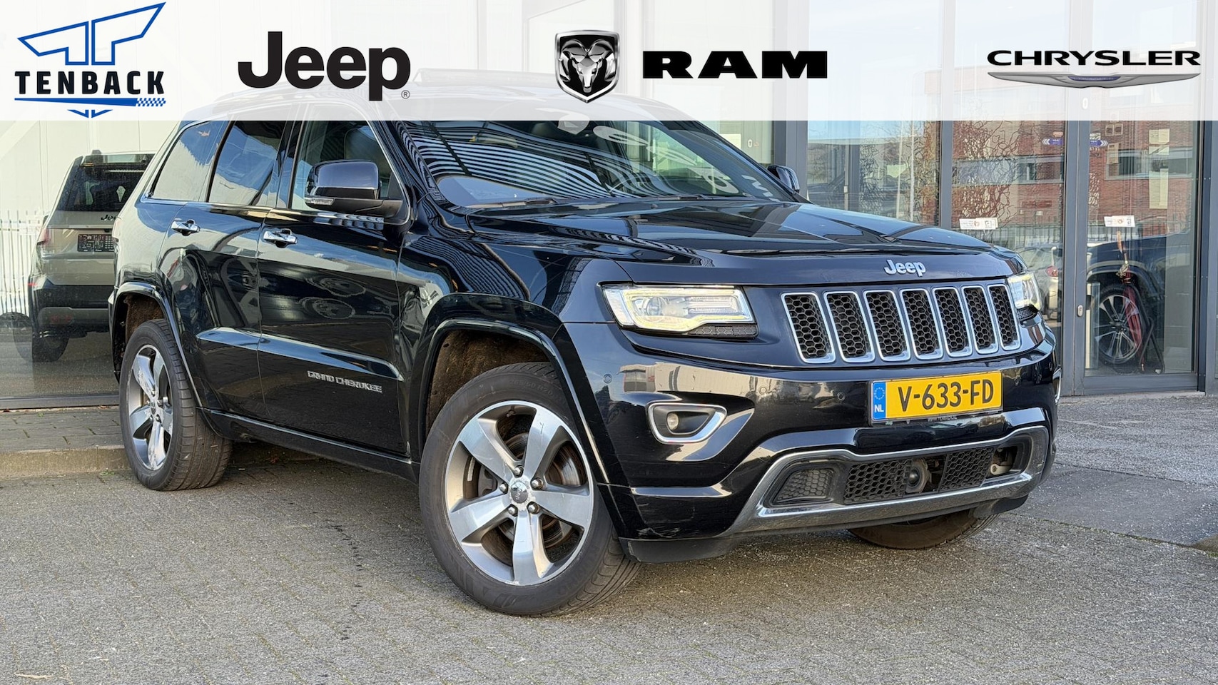 Jeep Grand Cherokee - 3.0 CRD Overland Grijs kenteken | NAP | 1e eigenaar | Marge - AutoWereld.nl