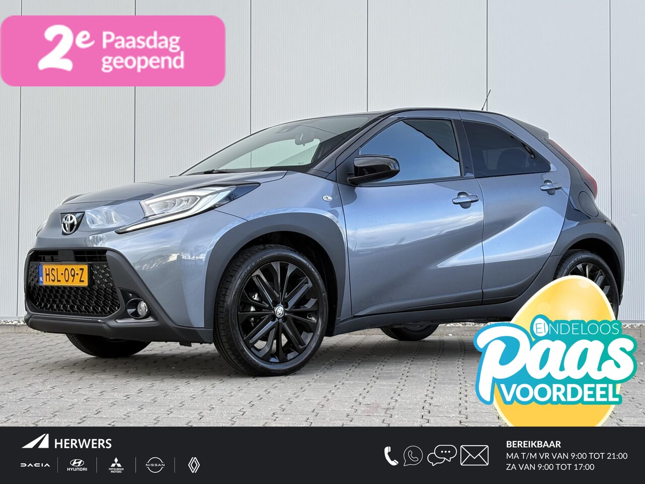 Toyota Aygo X - 1.0 VVT-i MT Pulse / Airco / Achteruitrijcamera / Cruise Control / Apple CarPlay/Android A - AutoWereld.nl