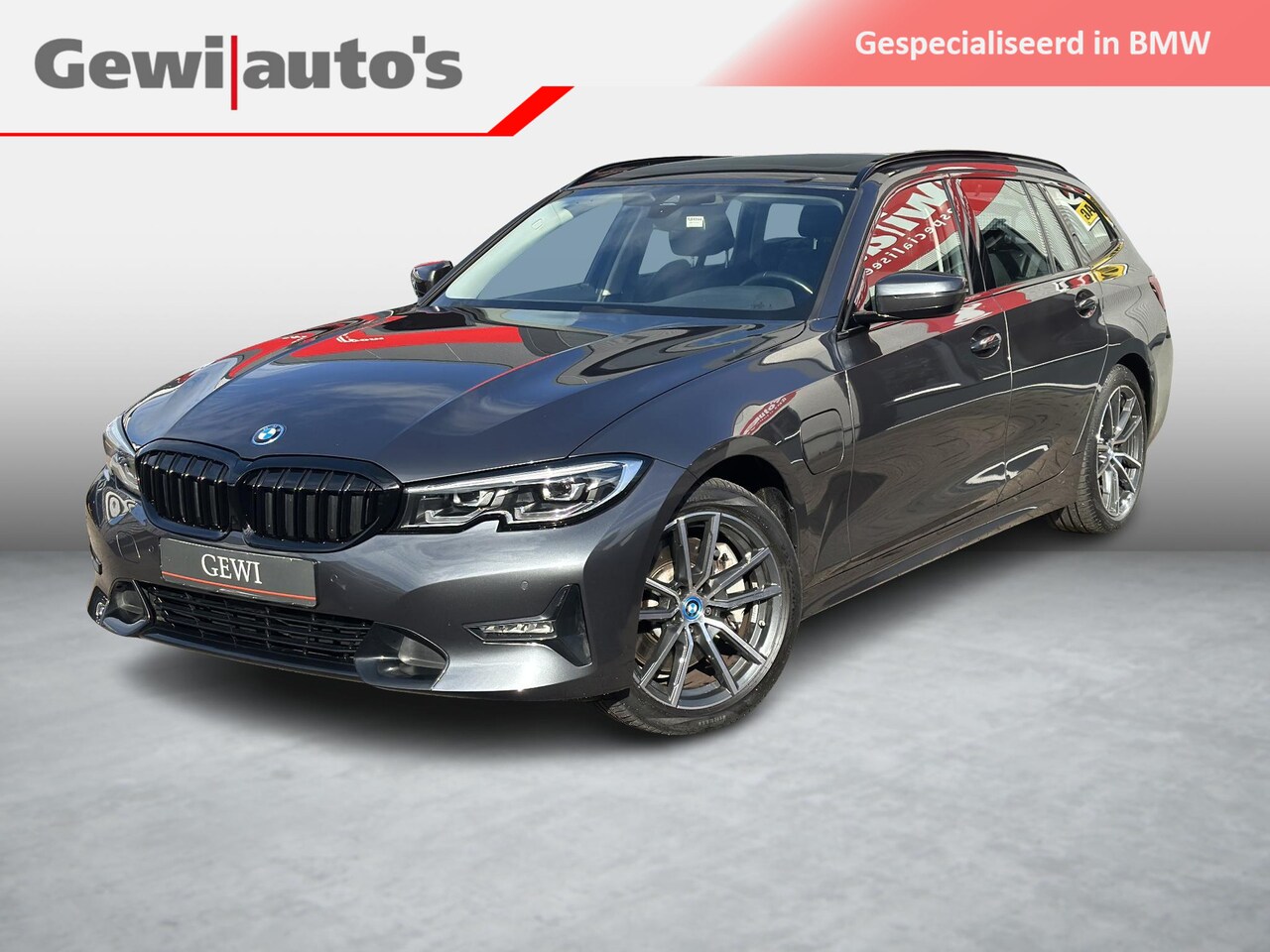 BMW 3-serie Touring - 330e High Exe Pano|HiFi|Sportstoel|Stuurverw|Trekh - AutoWereld.nl