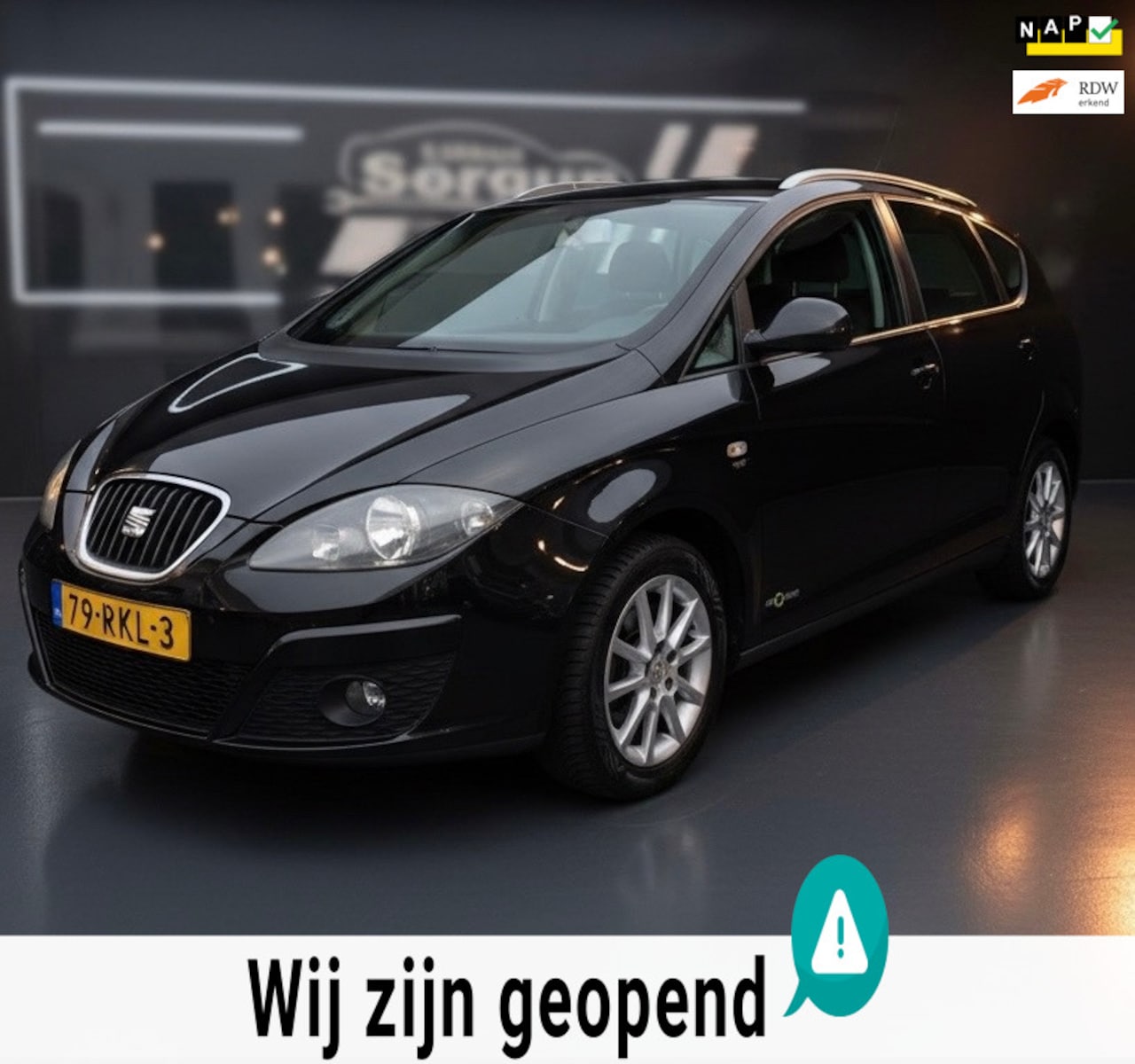SEAT Altea XL - 1.2 TSI Ecomotive Businessline COPA-ketting is vervangen!!!!-airco-elek ramen-nette auto - AutoWereld.nl