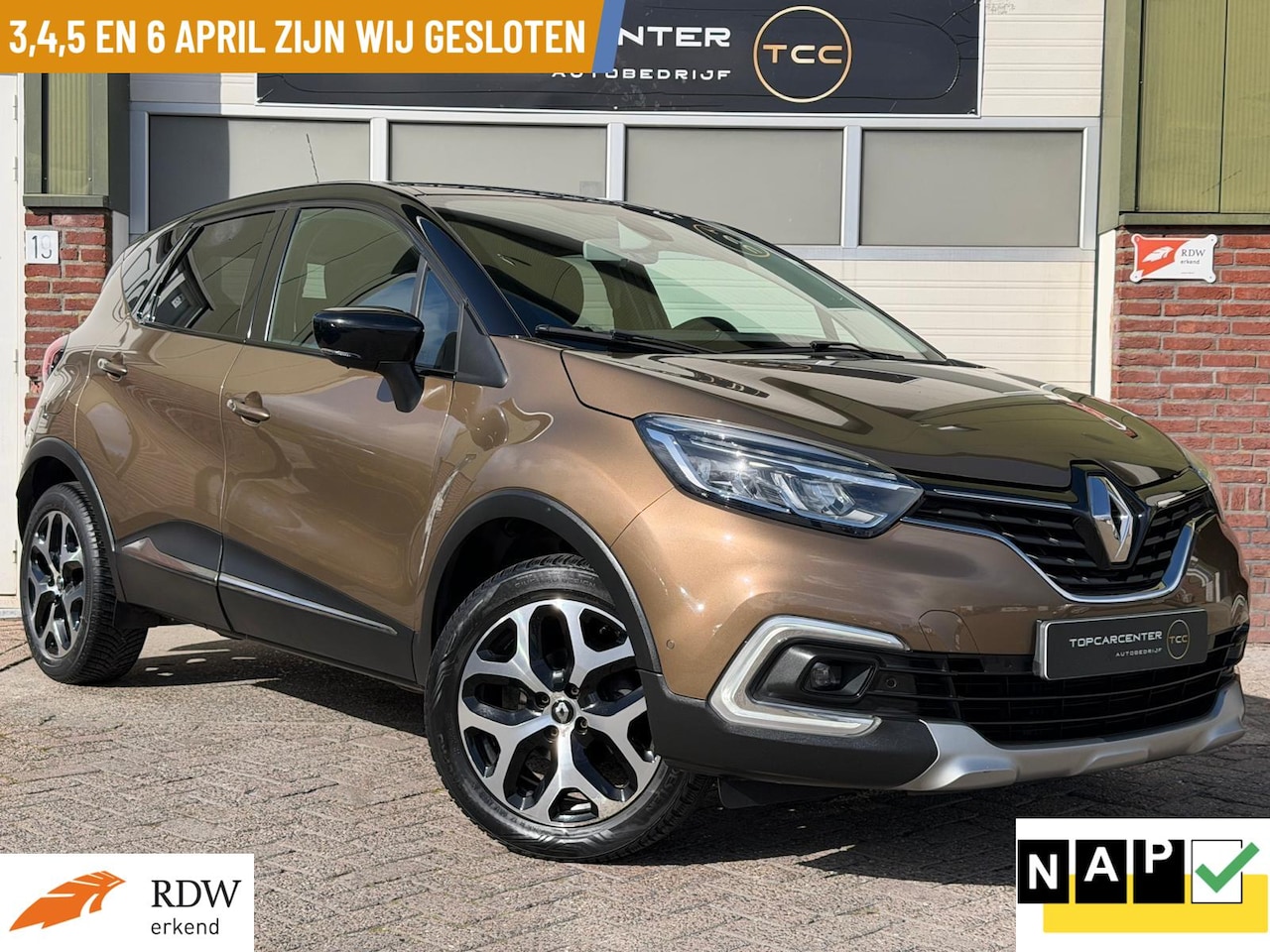 Renault Captur - 0.9TCe Intens/NAVI/CAMERA/PARKS/TREKH/APK/NAP - AutoWereld.nl