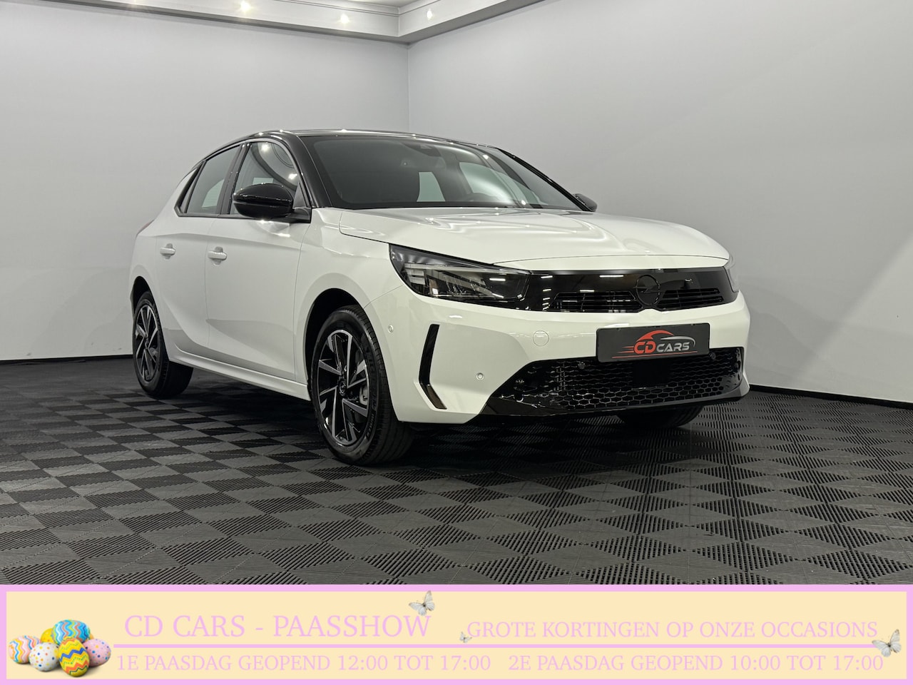 Opel Corsa - 1.2 GS Line Half leder, Camera, Apple carplay, Virtual desk, Winterpakket, Cruise control, - AutoWereld.nl