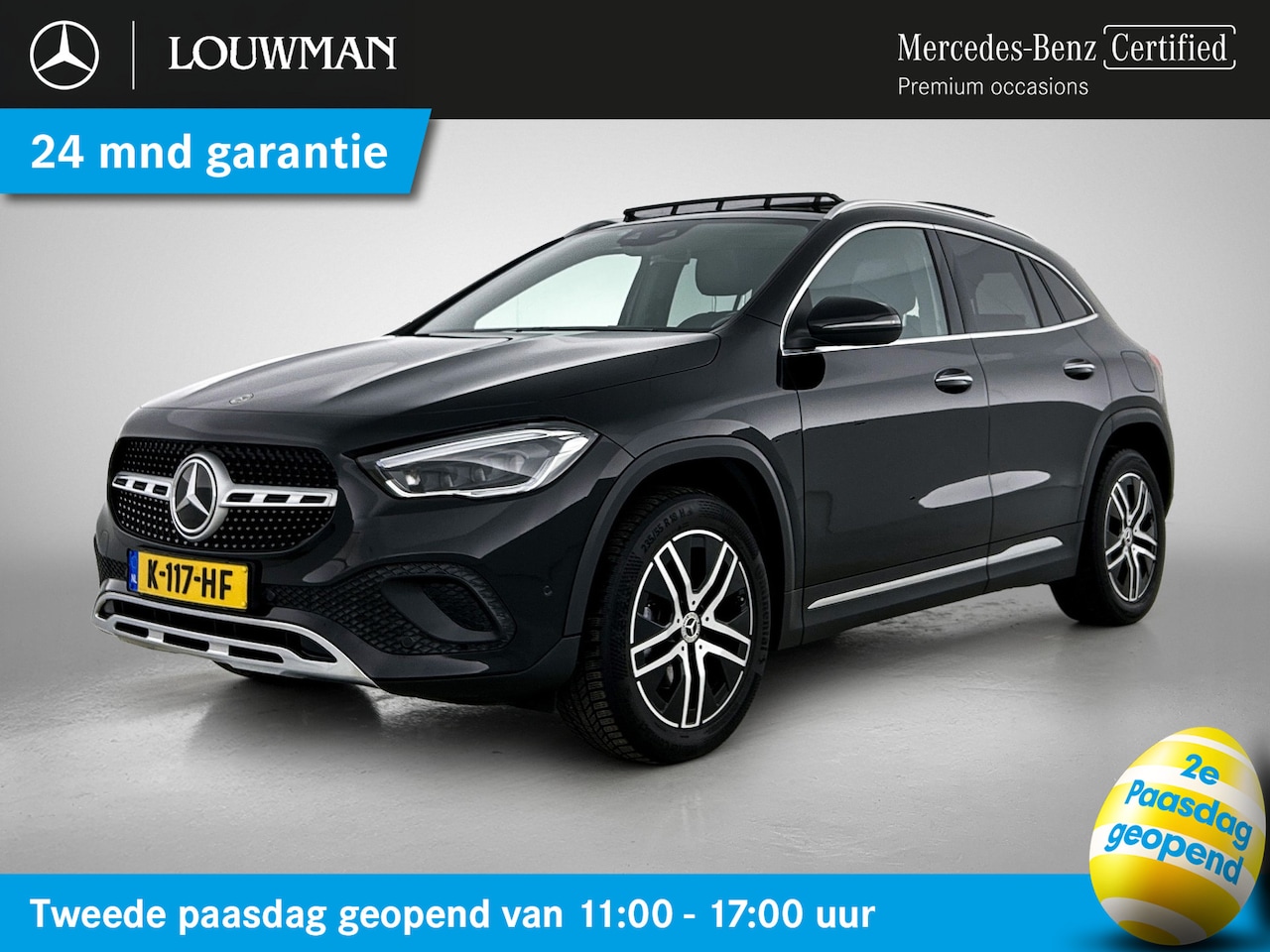 Mercedes-Benz GLA-Klasse - 200 Business Solution Luxury Trekhaak | Panorama Schuif-Kanteldak | Apple CarPlay | Achter - AutoWereld.nl