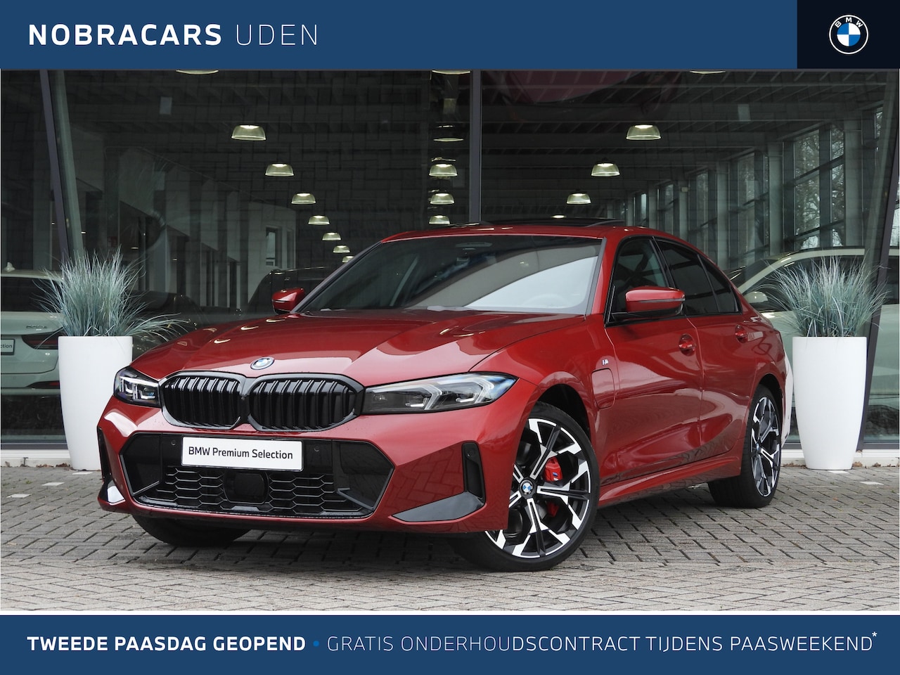 BMW 3-serie - 330e High Executive M Sport Automaat / Schuif-kanteldak / Sportstoelen / Adaptieve LED / P - AutoWereld.nl