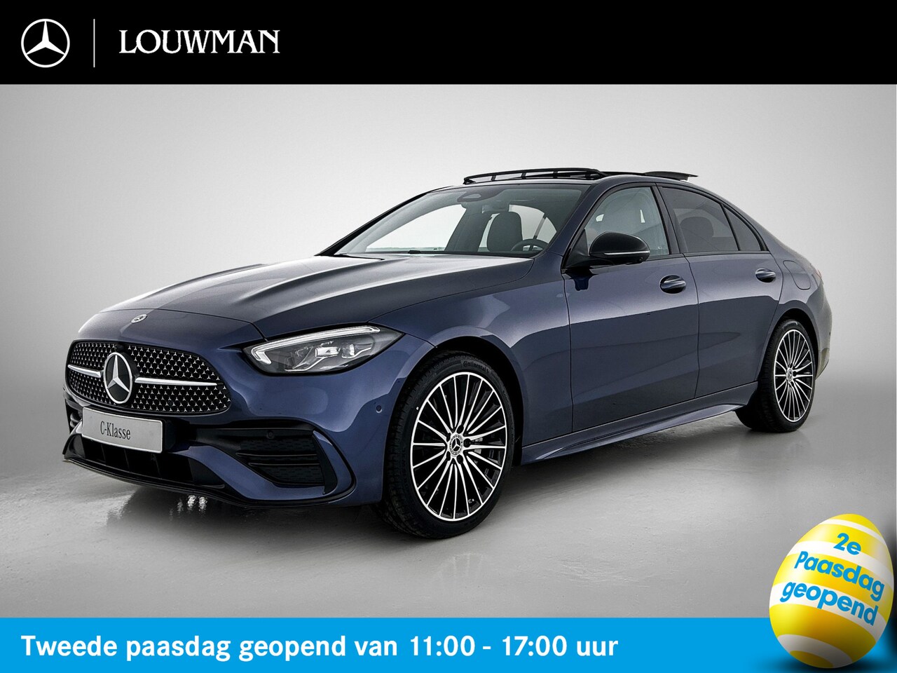 Mercedes-Benz C-klasse - 300 e Business Solution AMG | Nightpakket | Trekhaak | Antidiefstalpakket GUARD 360° Plus - AutoWereld.nl