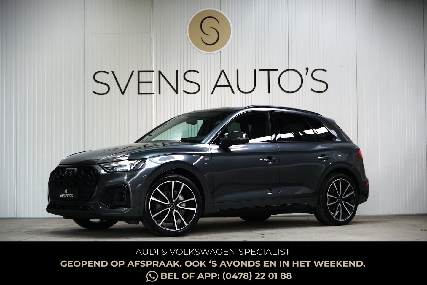 Audi Q5 - 50 TFSIe S-Line Black Edition Luchtvering|Sfeer|ACC|Carbon - AutoWereld.nl