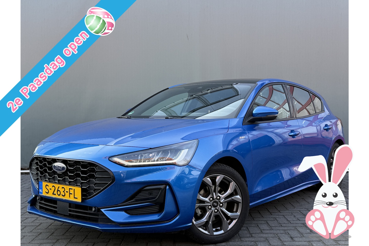 Ford Focus - BWJ 2023 1.0 125 PK EcoBoost Hybrid ST Line X TREKHAAK AFN. | STOEL + STUUR VERW. | NAVI | - AutoWereld.nl