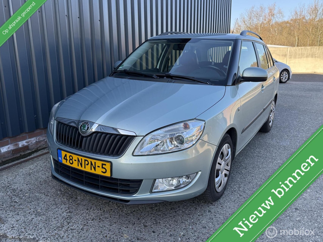 Skoda Fabia Combi - 1.2 TDI Greenline NAP/ D-RIEM V.V./ AIRCO - AutoWereld.nl