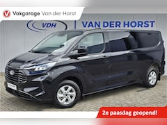 Ford Transit Custom - 320 2.0-136pk TDCI L2H1 Limited dubbele cabine 6-zits. De NIEUWE Transit Custom mèt dubbel
