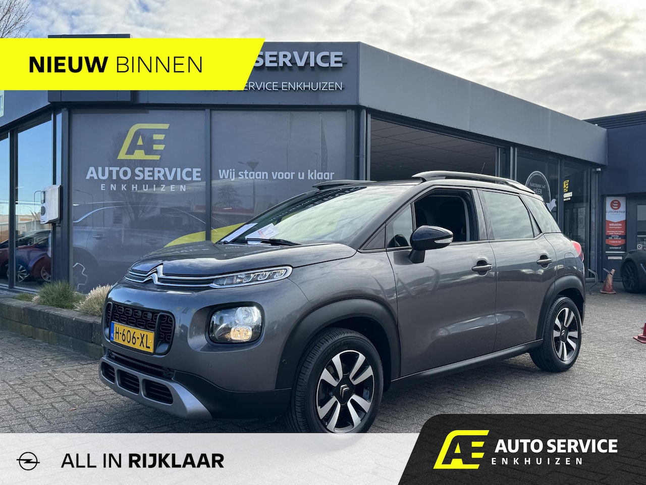 Citroën C3 Aircross - 1.2 PureTech S&S Shine AUT Super mooie auto en geheel rijklaar incl. beurt en garantie!! | - AutoWereld.nl