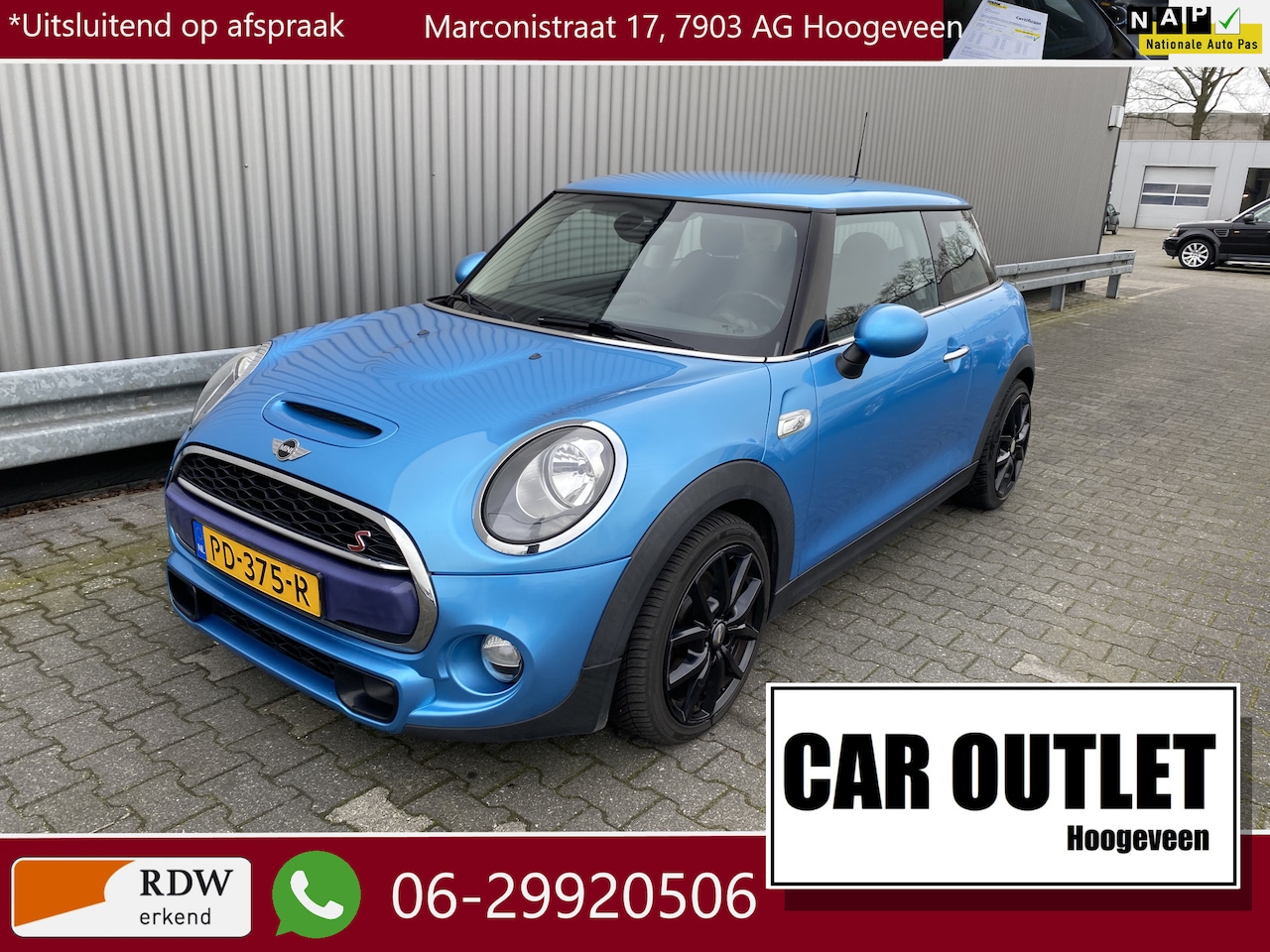 MINI Cooper - Mini 2.0 SD Pepper Leer/Stof, Clima, CC, PDC, LM, nw. APK – Inruil Mogelijk – - AutoWereld.nl