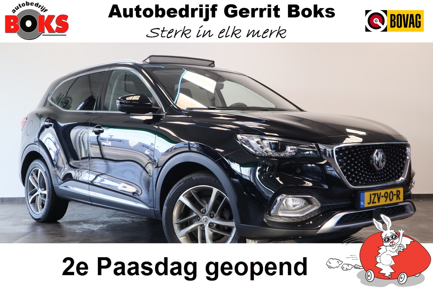 MG EHS - 1.5 TGDI Luxury Cruise/Climate Panoramadak Leder ! 2e Paasdag geopend van 12.00 tot 17:00u - AutoWereld.nl