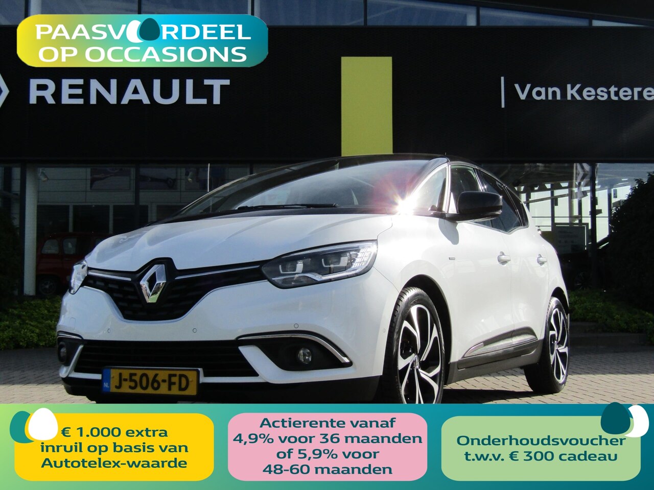 Renault Scénic - 1.3 TCe 140pk GPF Bose / Trekhaak / Navi / Camera / Blindspot / Panoramadak / Carantrekker - AutoWereld.nl