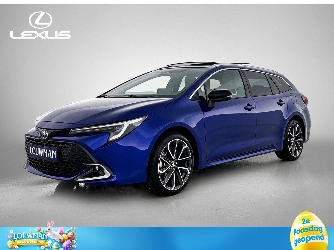 Toyota Corolla Touring Sports - Hybrid 180 Executive *DEMO* | Executive Plus Pack | 17" LM velgen winterbanden set + sneeu - AutoWereld.nl