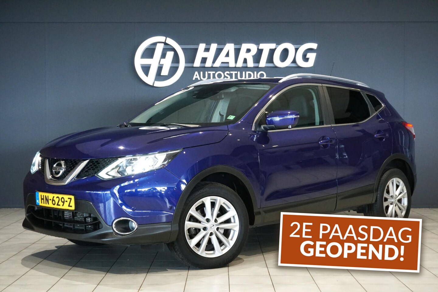 Nissan Qashqai - 1.2 Tekna + 360 CAMERA / LEDER / TREKHAAK - AutoWereld.nl