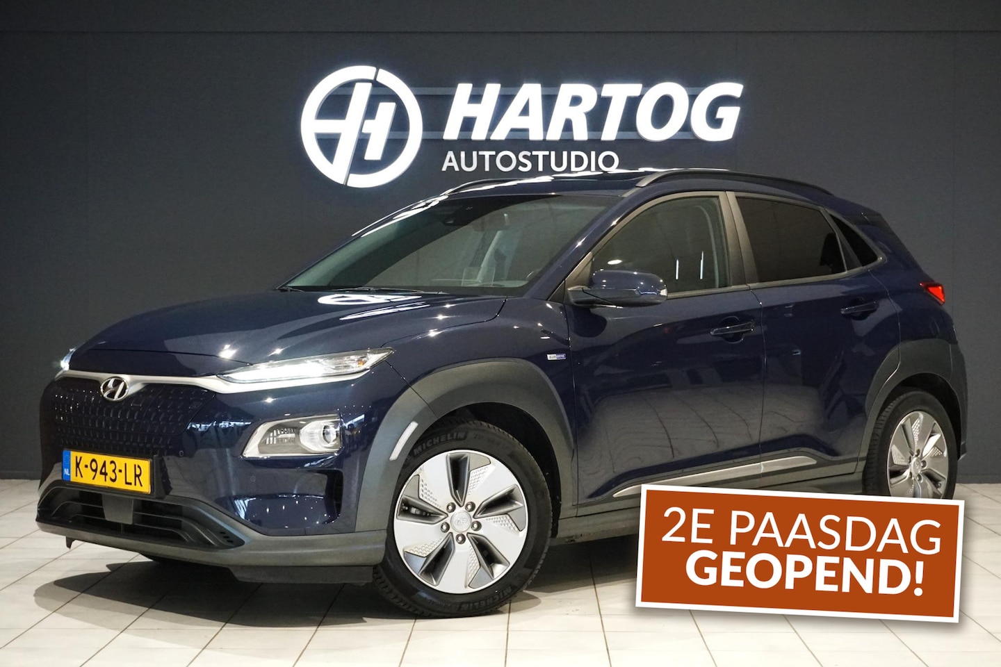 Hyundai Kona Electric - EV Premium Sky 64 kWh + PANODAK / STOELVENTILATIE / HEAD-UP - AutoWereld.nl