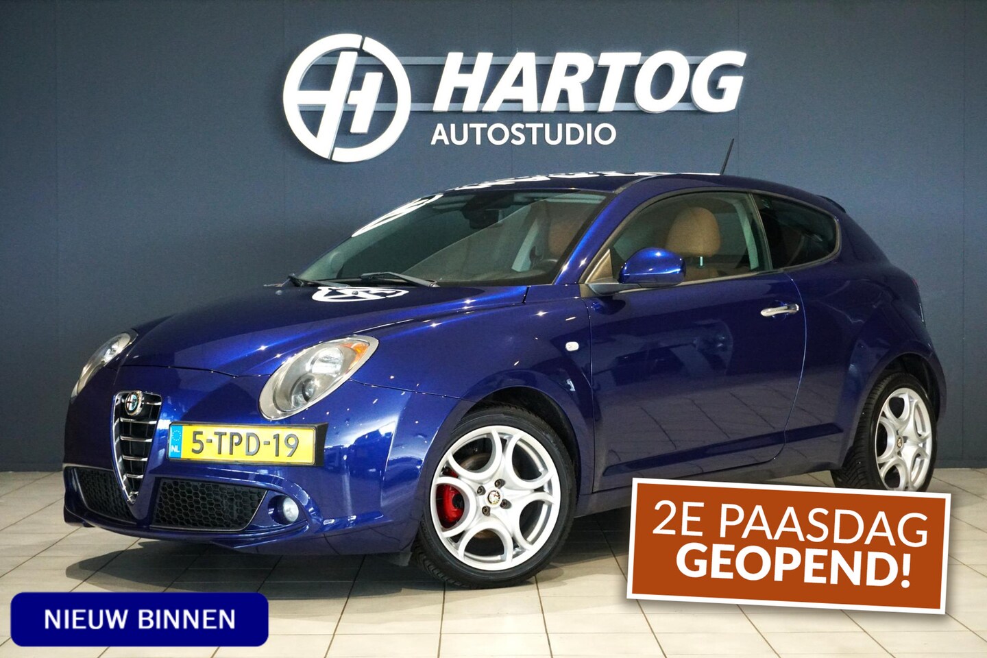Alfa Romeo MiTo - 1.3 JTDm ECO Esclusivo + LEDER / NAVIGATIE / CRUISE CONTROL - AutoWereld.nl