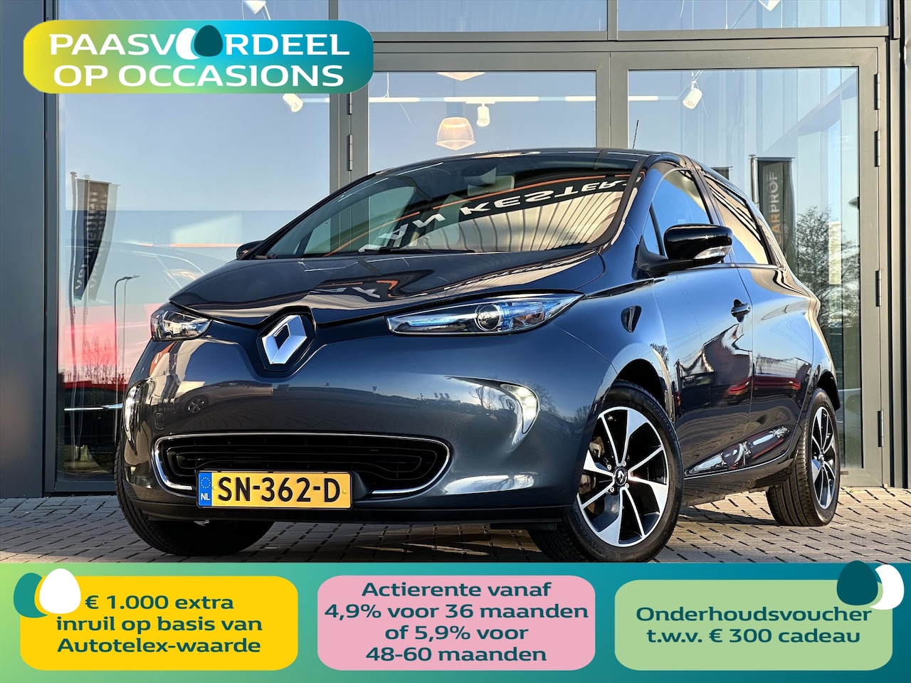 Renault Zoe - R90 92pk (Batterijhuur) Intens | Trekh. | SOH 87% |1e eigenaar | NL Auto | Compleet dealer - AutoWereld.nl