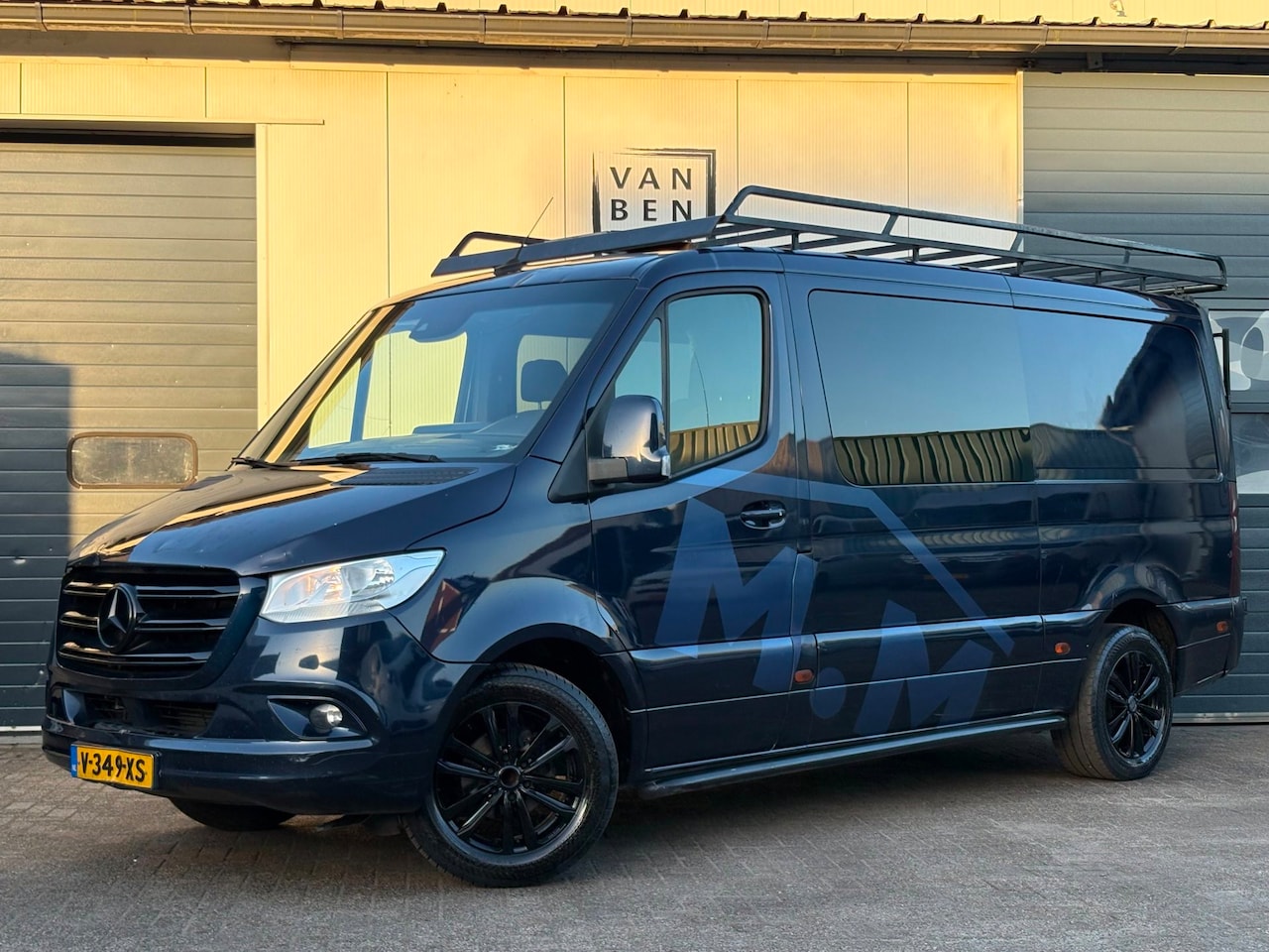 Mercedes-Benz Sprinter - 319 3.0CDI V6 Autom. L2H1 DC 5-pers. EURO VI-D - AutoWereld.nl