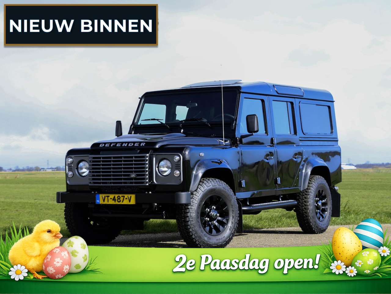 Land Rover Defender 110 - 2.2 D SW 110" XTech 6.575 KM in Concoursstaat - AutoWereld.nl
