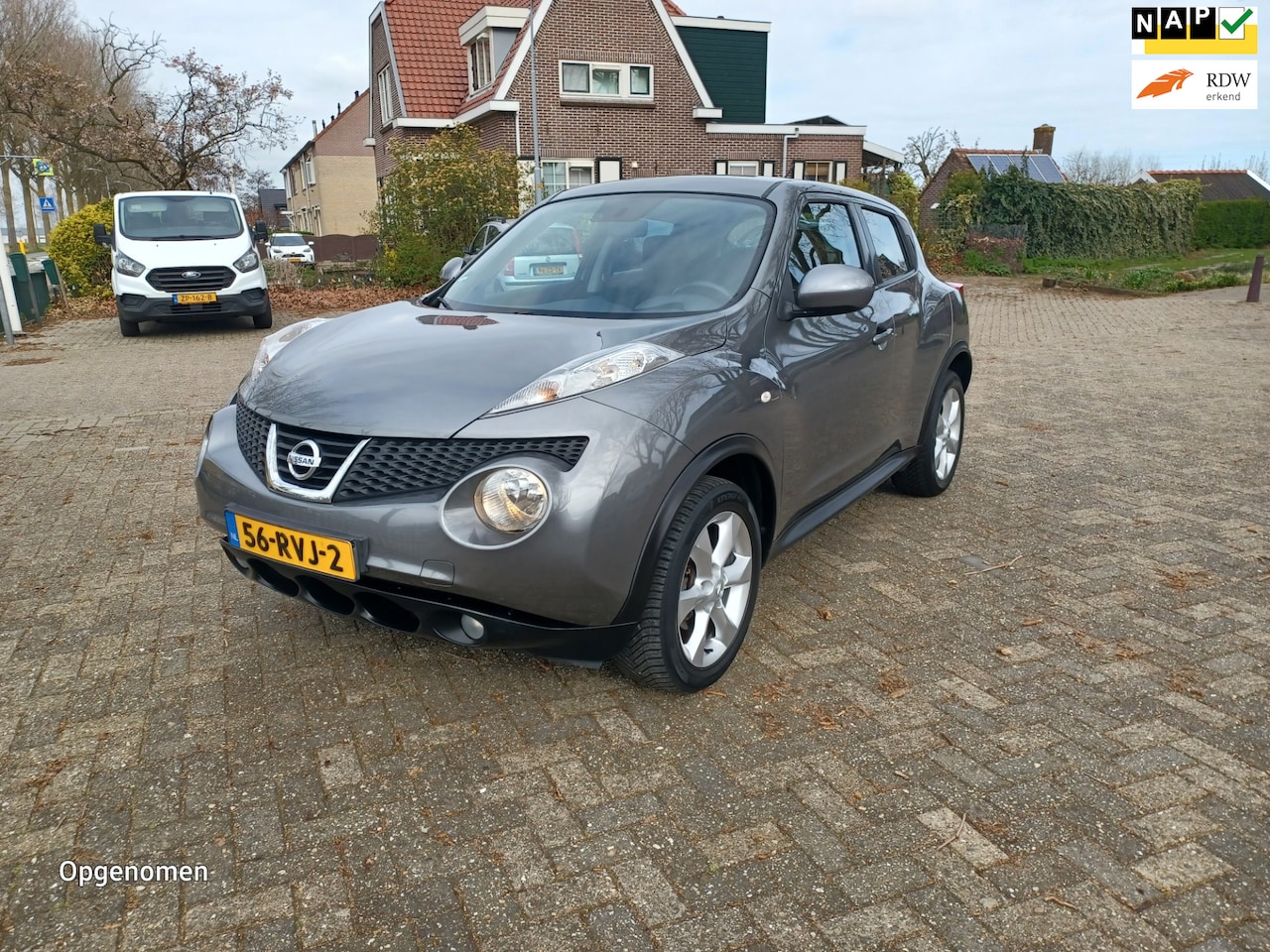 Nissan Juke - 1.6 Acenta automaat 1e eigenaar NAP - AutoWereld.nl