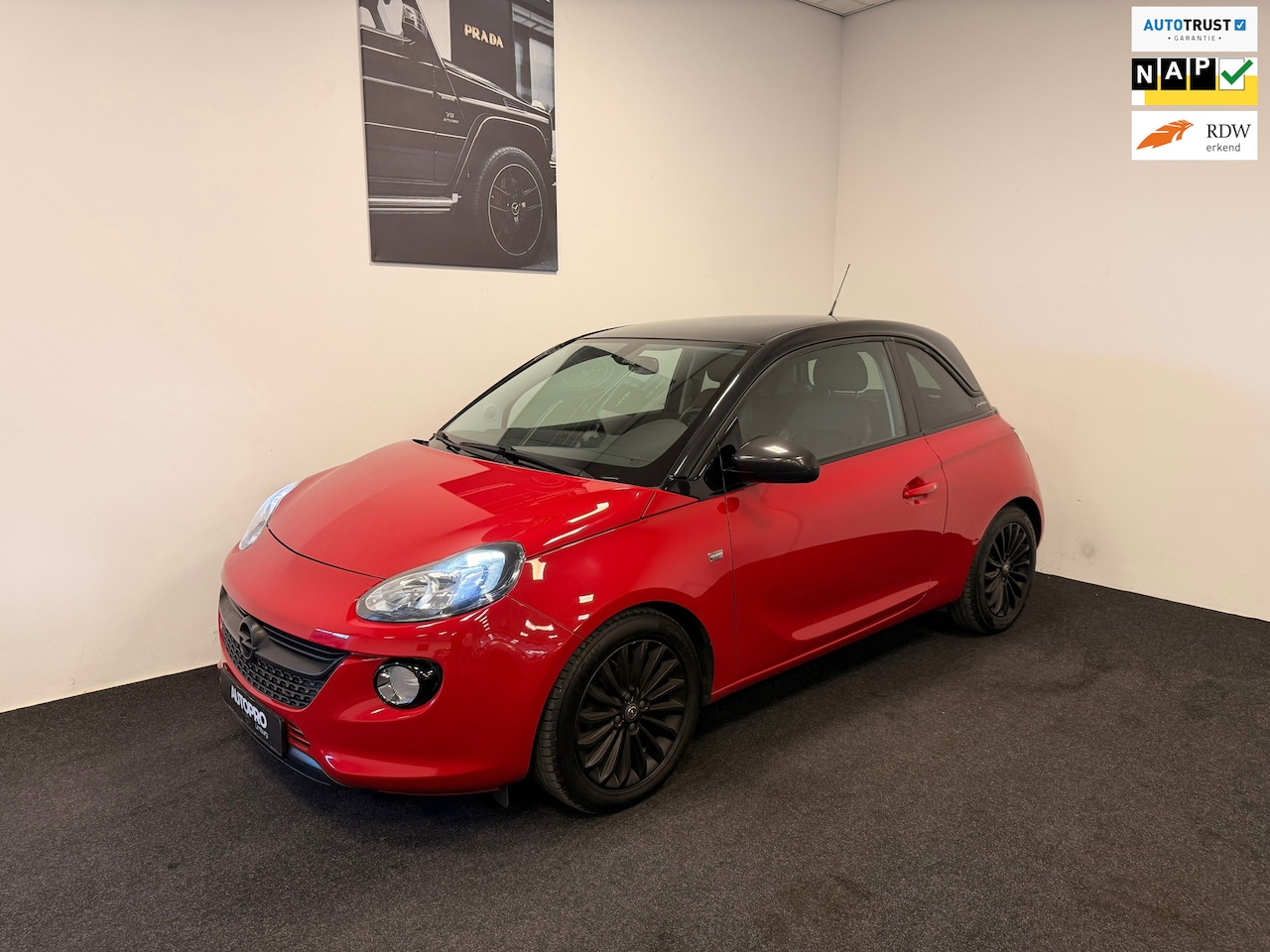 Opel ADAM - 1.0 Turbo Slam |Leer|Pano|Stoel+stuurverw|Navi|PDC - AutoWereld.nl