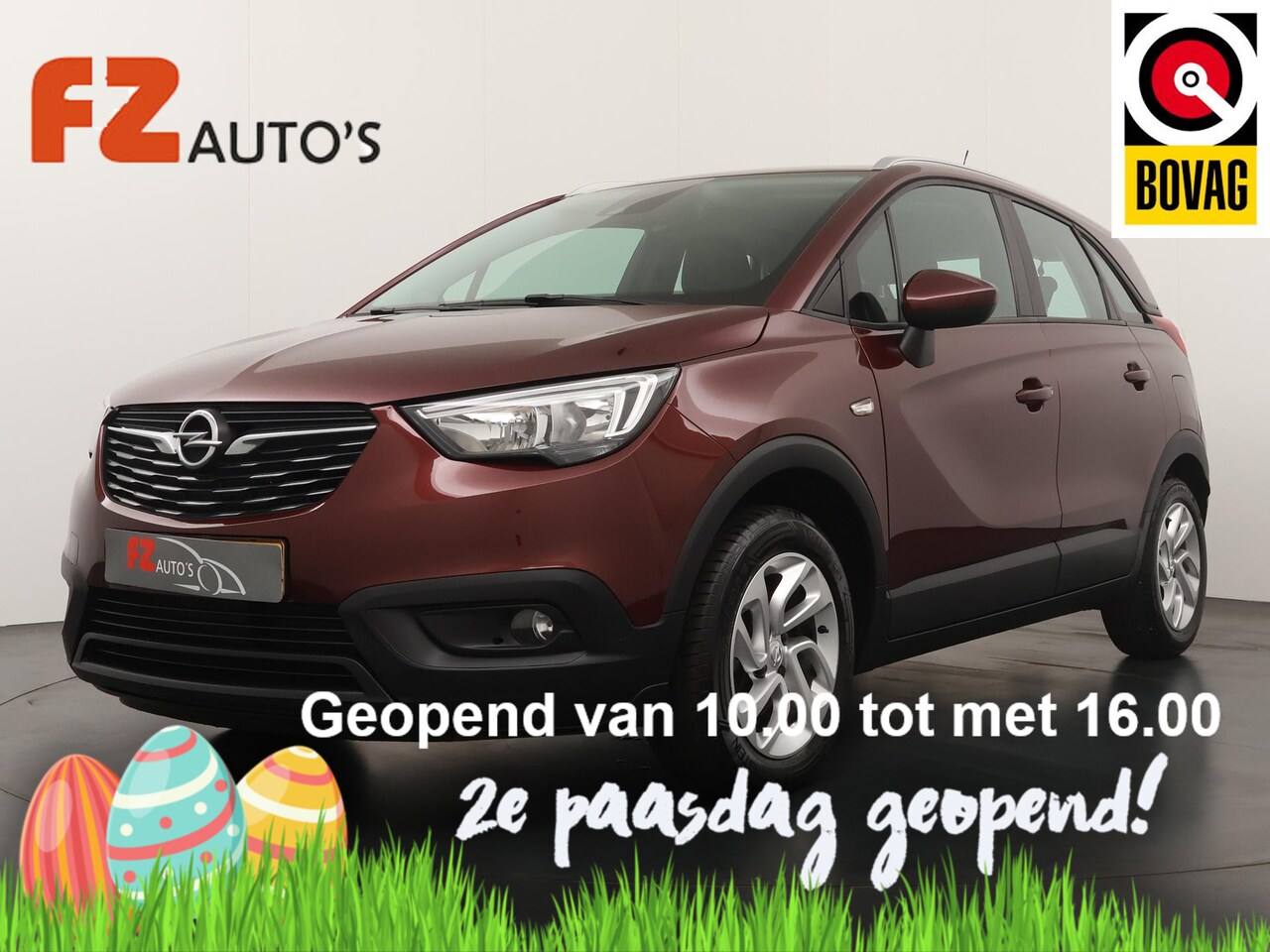 Opel Crossland X - 1.2 Turbo Online Edition - Apple Carplay/Android Auto - Trekhaak - Airconditioning - AutoWereld.nl