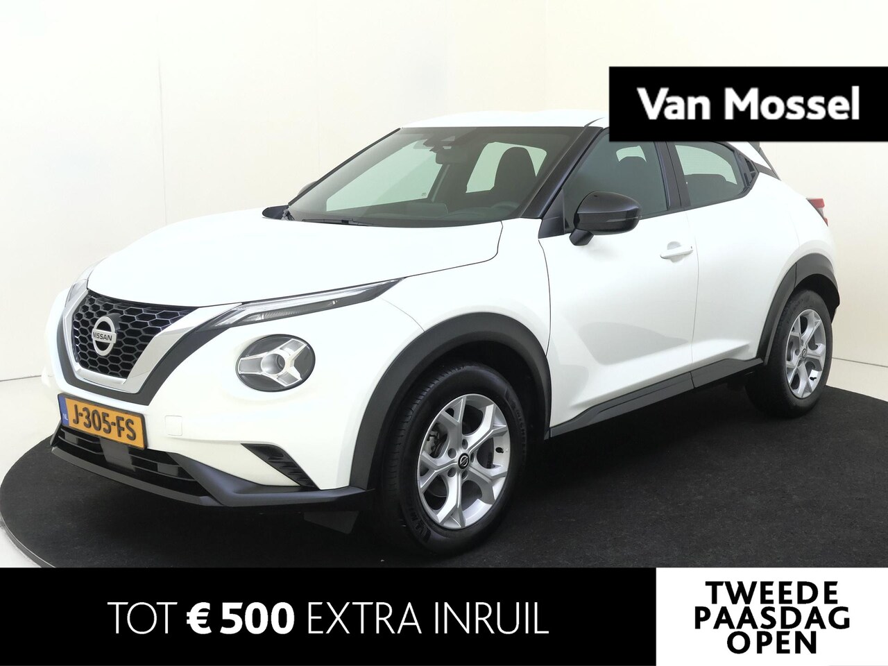 Nissan Juke - 1.0 DIG-T Acenta 115PK | Camera | Cruise Control & Snelheidsbegrenzer | 17" LMV | LED-Verl - AutoWereld.nl